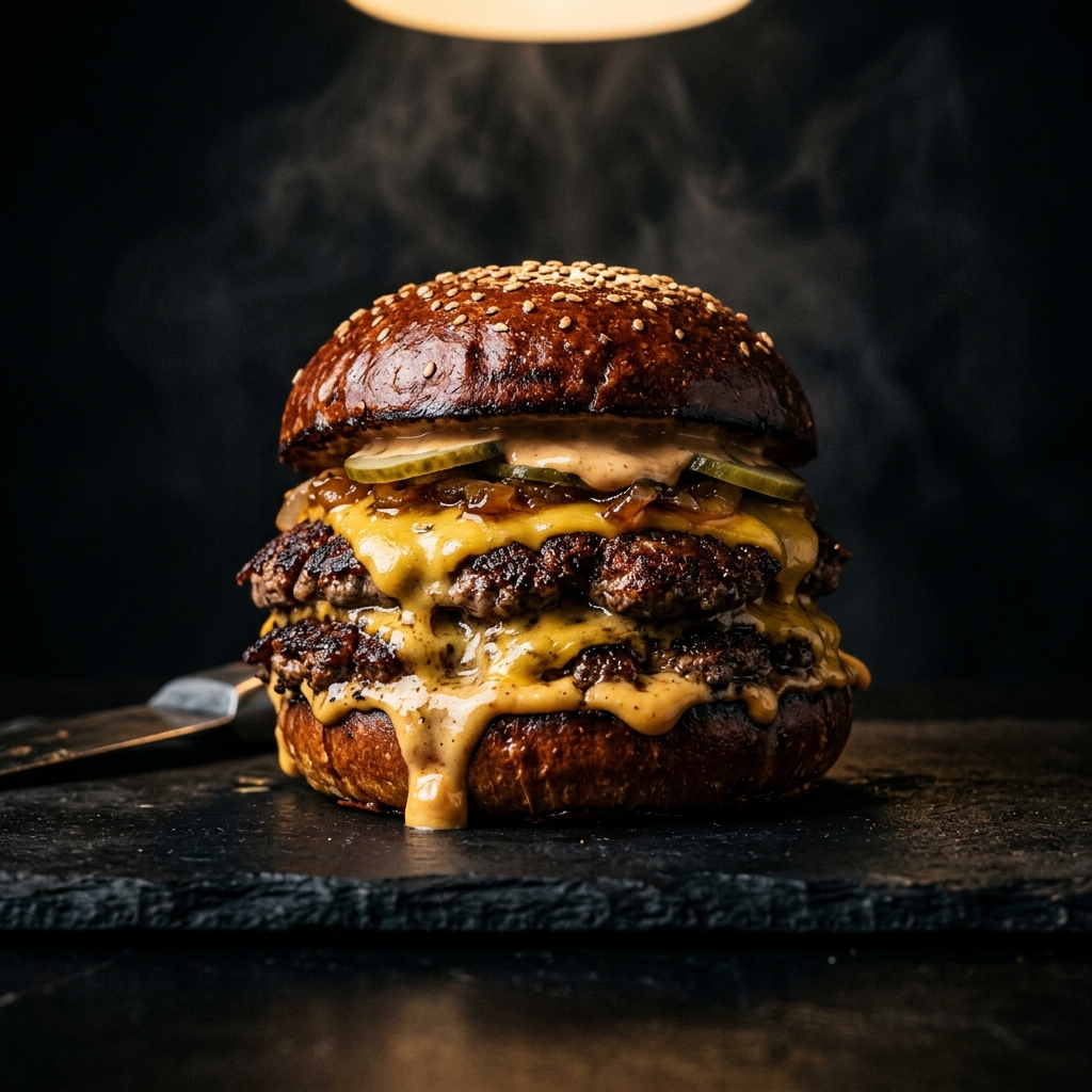 The Relic — Signature Smash Burger